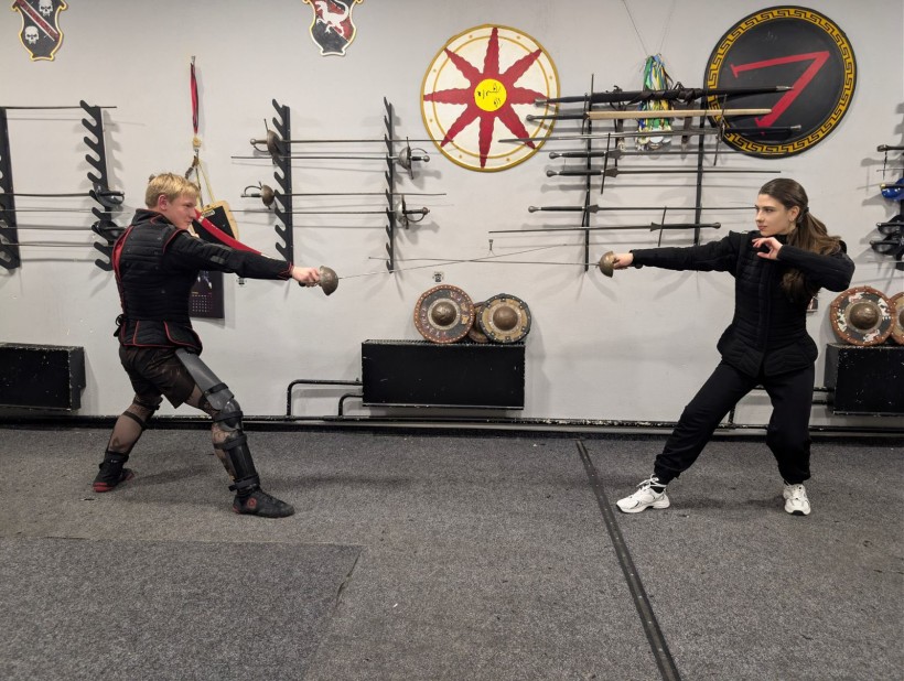 Тренування з історичного фехтування