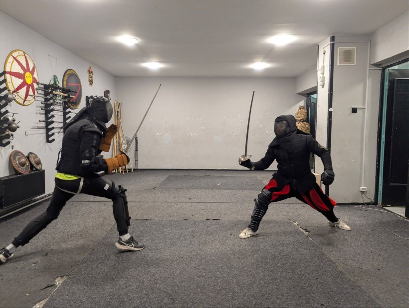 Тренування з історичного фехтування