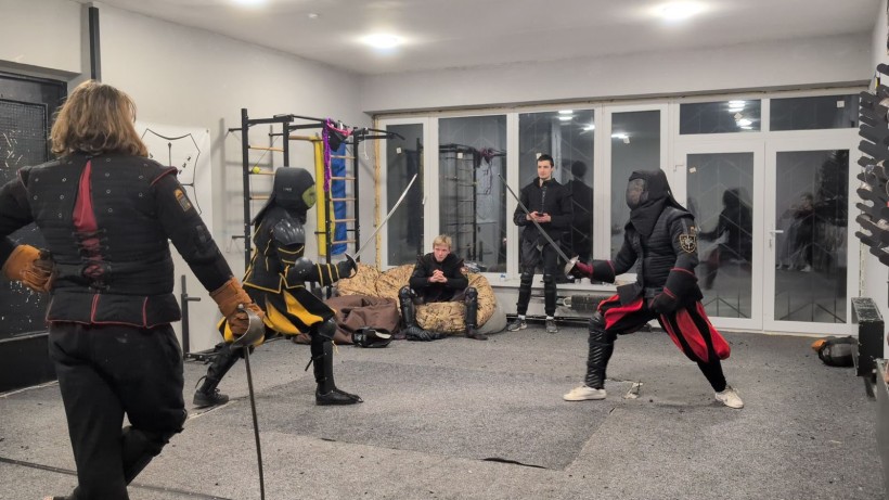 Тренування з історичного фехтування