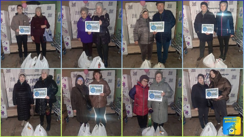 На базі Центру підтримки ВПО «Мирне серце Донеччини» у місті П’ятихатки організовано видачу гуманітарної допомоги для ВПО