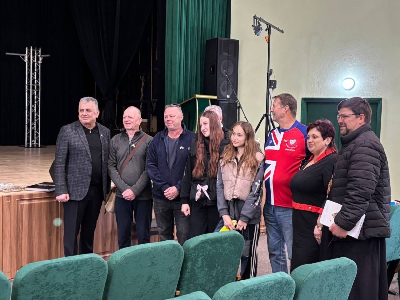 Зутріч з волонтерами з Великої Британії