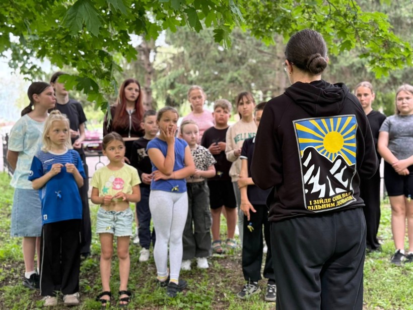 Релокована молодь Донеччини вшанувала пам'ять дітей-янголів