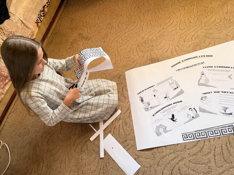 «Міфи Давньої Греції» ожили у Гранітненській бібліотеці