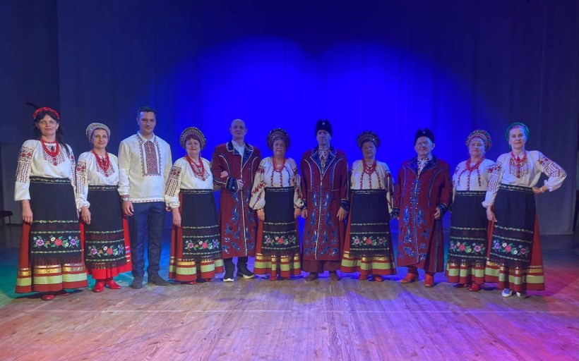 Подяка народному ансамблю української пісні «Чарівниця»