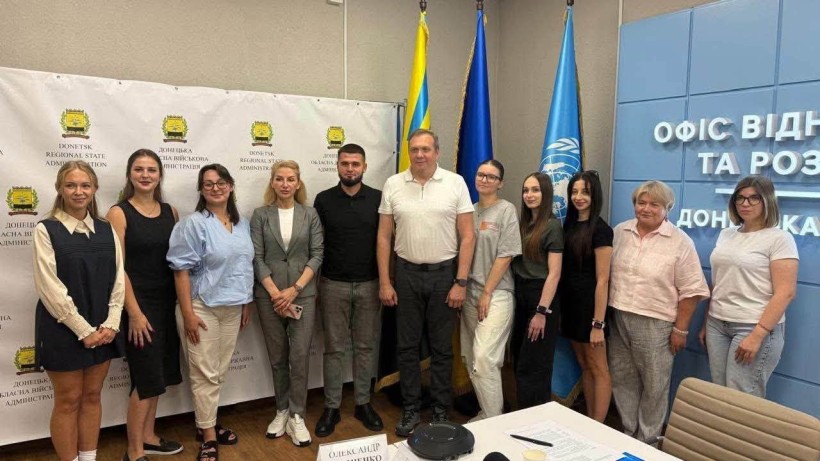 Представниця Мирненської громади долучилася до першої ознайомчої зустрічі радників і радниць з питань молоді Донеччини у змішаному форматі