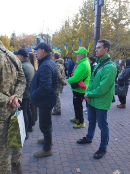 У Дніпрі вшанували полеглих Захисників України