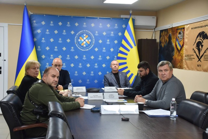 Засідання членів Конгресу місцевих та регіональних влад від Донеччини