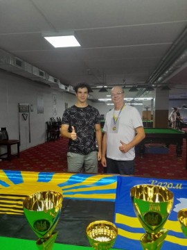 У Дніпрі відбувся спортивно-реабілітаційний турнір з більярду серед ветеранів війни