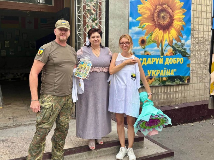 У Центрі підтримки ВПО «Мирне серце Донеччини» відбулася зустріч із благодійниками з Німеччини