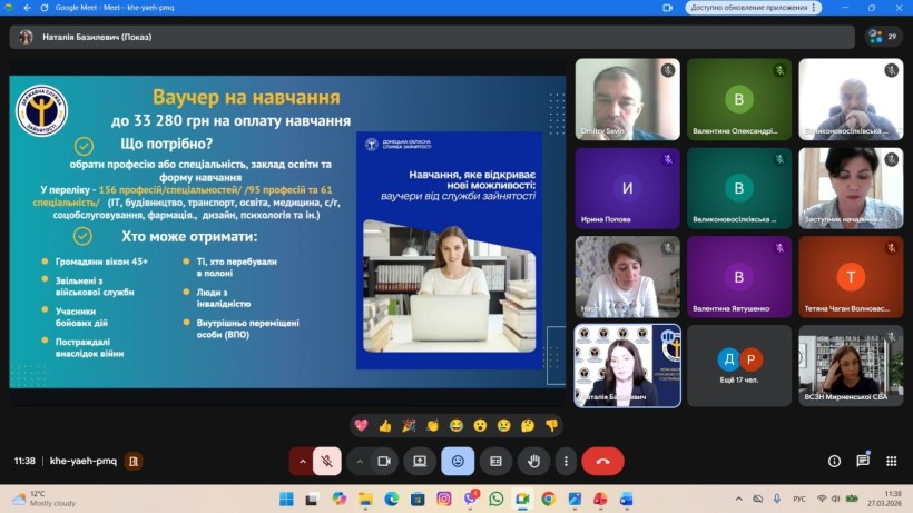 Відбулася зустріч представників Мирненської та Великоновосілківської селищних військових адміністрацій із ветеранами, членами сімей загиблих (померлих) Захисників і Захисниць України