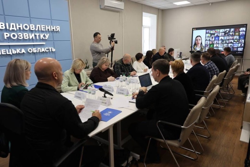 Засідання членів Конгресу місцевих та регіональних влад від Донеччини