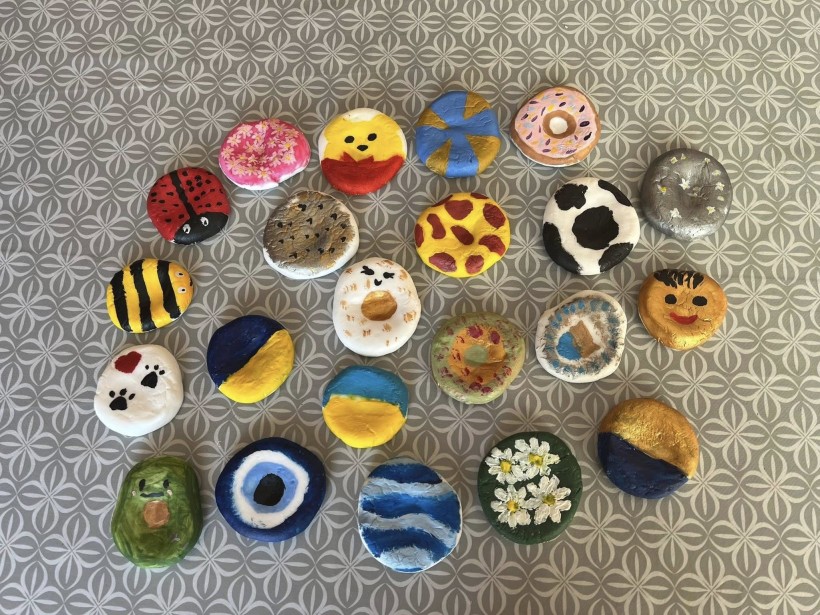 Майстер-клас із виготовлення “Камінців турботи”