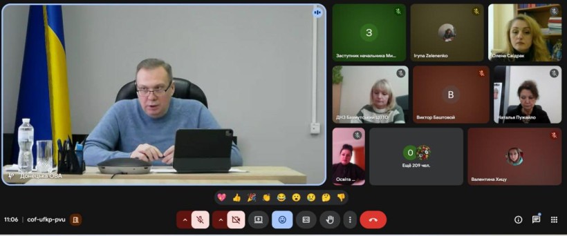 Робоча нарада щодо розвитку освіти в області