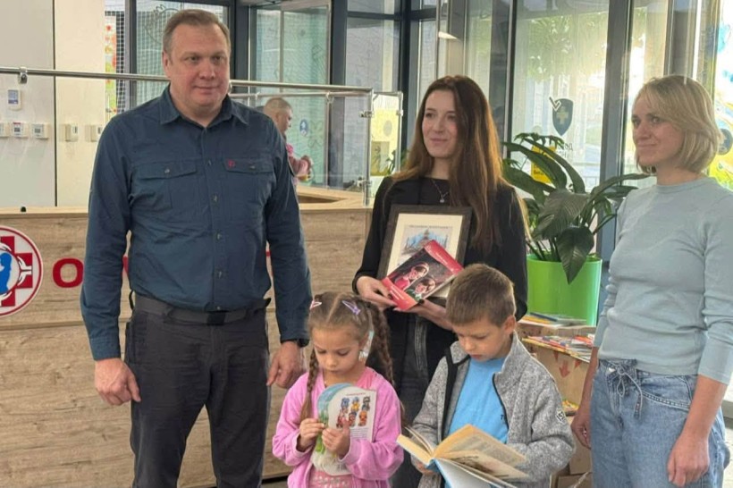 Мирненська громада долучилася до благодійної ініціативи «Бібліотека Надії»