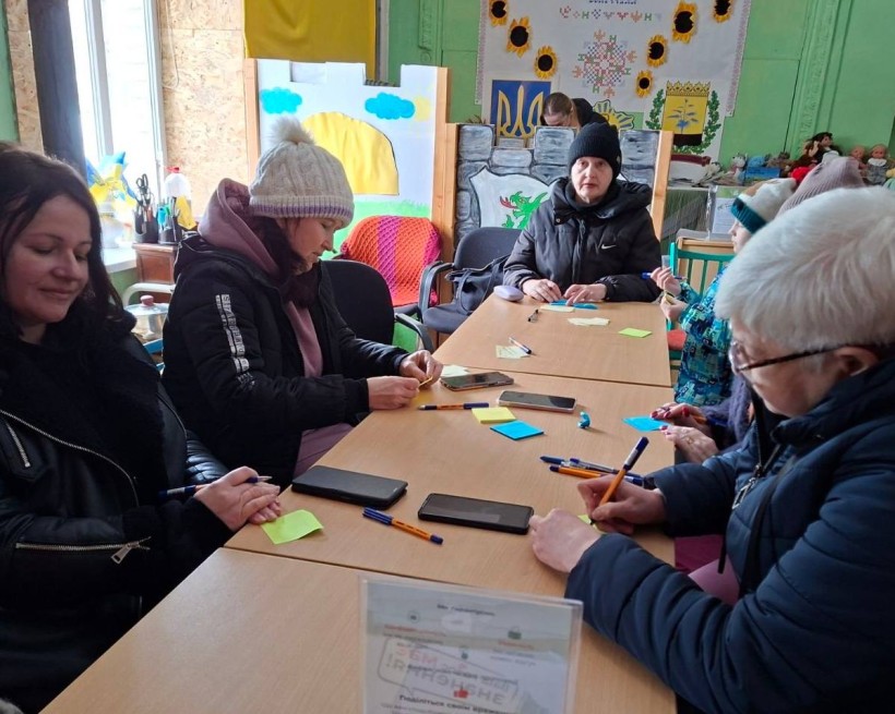 Відбувся перший тренінг у межах програми «Активне довголіття»