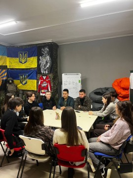 На базі Покровського спортивно-молодіжного центру у м. Дніпро відбулася зустріч Покровської молодіжної ради з Мирноградською та Мирненською молодіжними радами