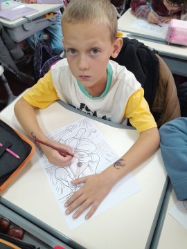 Конкурс дитячих малюнків до Дня захисників і захисниць України