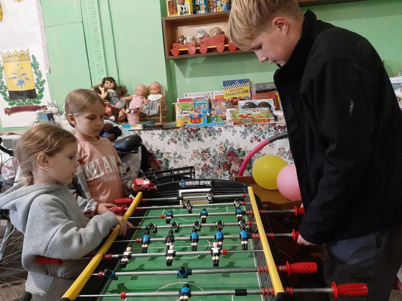 Чемпіонат з настільного футболу для дітей 7–12 років!