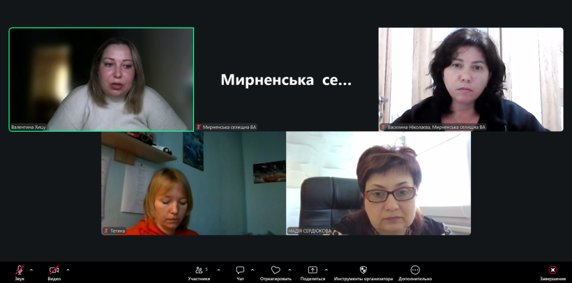 Робоча нарада Мирненської селищної військової адміністрації 06.04.2026