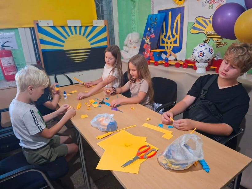 Майстер-клас з орігамі «Колосок України»