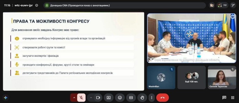 Голос молоді Донеччини — на найвищому державному рівні!