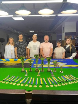 У Дніпрі відбувся спортивно-реабілітаційний турнір з більярду серед ветеранів війни
