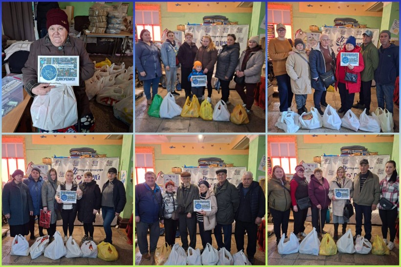 На базі Центру підтримки ВПО «Мирне серце Донеччини» видано чергову гуманітарну допомогу 31.03.2026