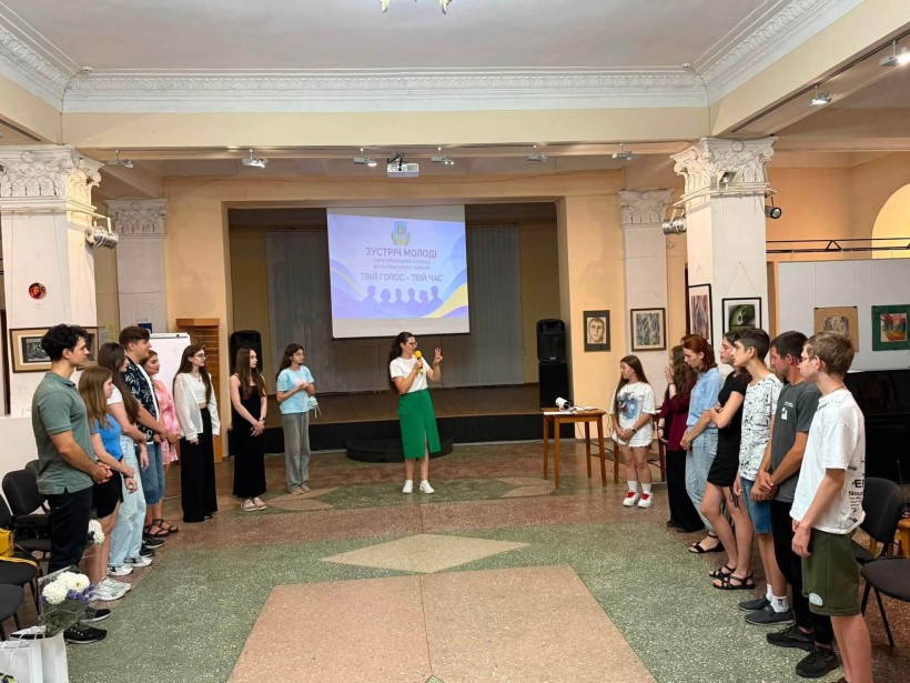 «Твій час — твій голос»: молодь Волноваського району об’єдналася заради спільного майбутнього