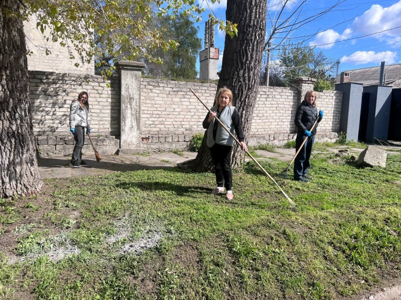 В Центрі підтримки ВПО «Мирне серце Донеччини» відбулася толока