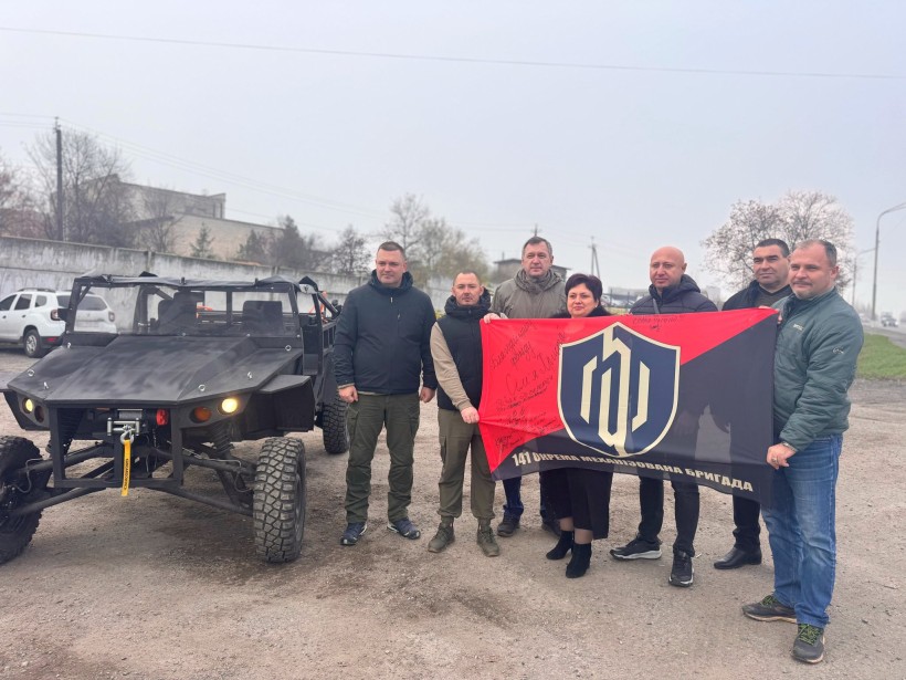 Передано багі «Мамай» для 141-ї окремої механізованої бригади, яка боронить Донеччину