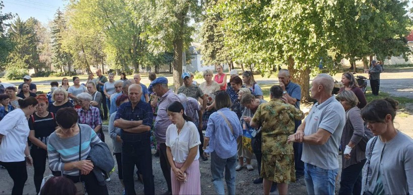 300 продуктових наборів для внутрішньо переміщених осіб — допомога від «Мирного серця Донеччини»