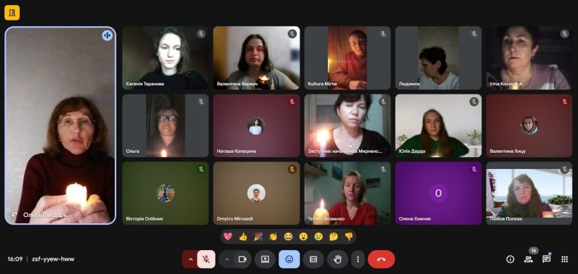 Єдність і пам’ять: у Мирненській СВА відбувся захід до Дня Голодомору