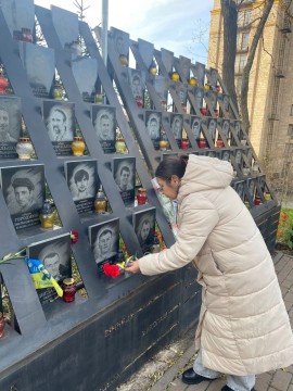 Україна пам’ятає: вшанування Дня Гідності та Свободи