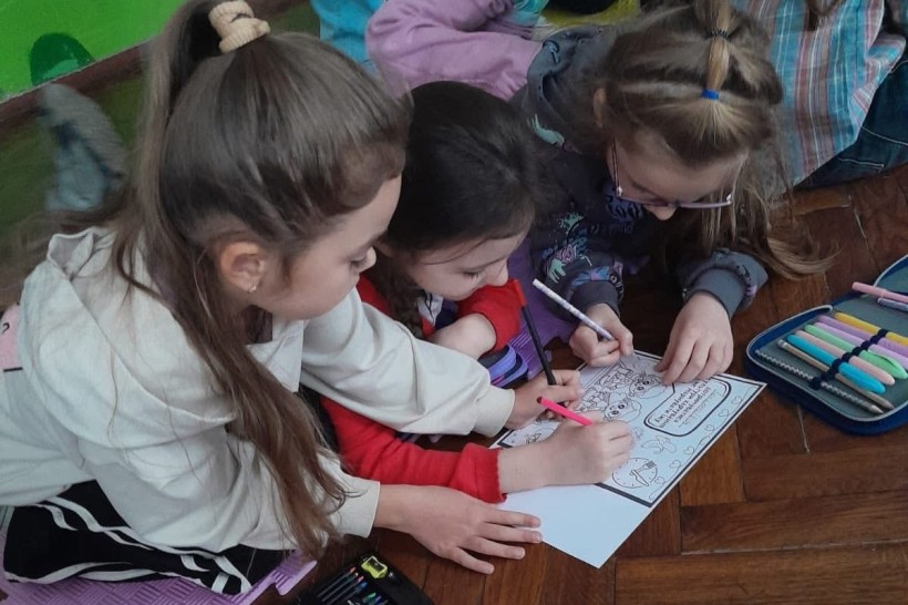 Захоплюючий квест для дітей з числа ВПО, які наразі мешкають у м.Київ