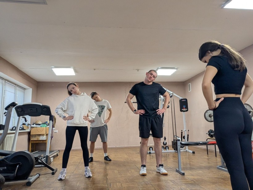 Фітнес-тренування для студентів від Мирненської СВА