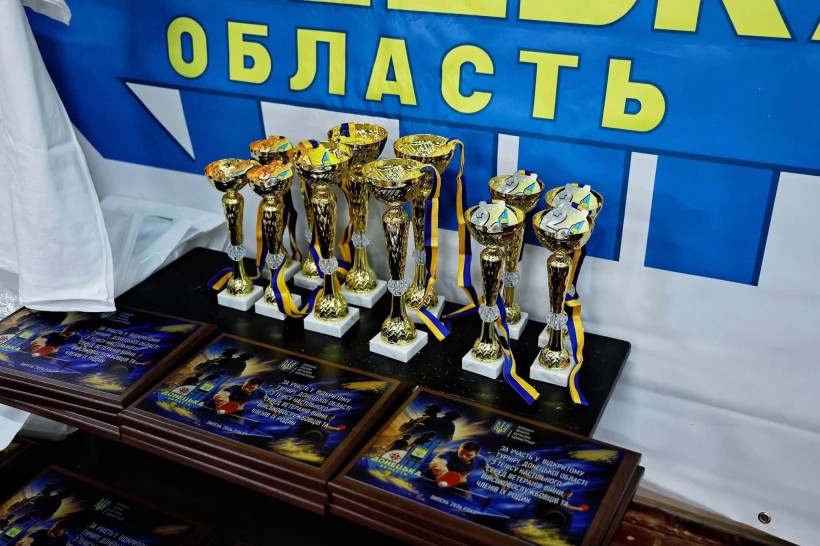 У Дніпрі відбувся перший відкритий турнір Донецької області з настільного тенісу серед ветеранів війни, військовослужбовців та членів їхніх родин