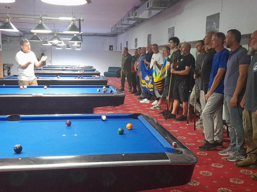 У Дніпрі відбувся спортивно-реабілітаційний турнір з більярду серед ветеранів війни