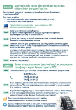 Після проходження фізичної ідентифікації виплату пенсії буде поновлено