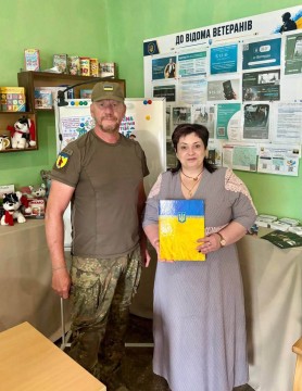 У Центрі підтримки ВПО «Мирне серце Донеччини» відбулася зустріч із благодійниками з Німеччини