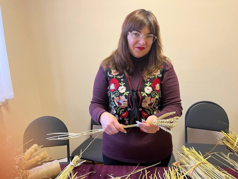 Майстер-клас "Різдвяний дідух"