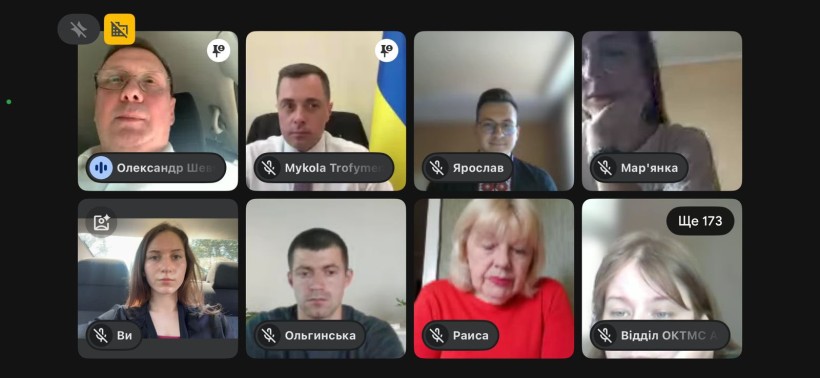 У межах Тижня відкритого уряду молодь Донеччини зустрілась із заступником міністра освіти і науки України Миколою Трофименком
