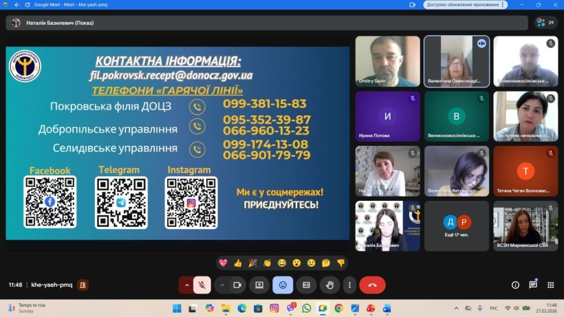 Відбулася зустріч представників Мирненської та Великоновосілківської селищних військових адміністрацій із ветеранами, членами сімей загиблих (померлих) Захисників і Захисниць України