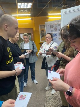 В Музеї пошти у Києві відбулося експонування філателістичного експонату «Маріуполь – це Україна!»