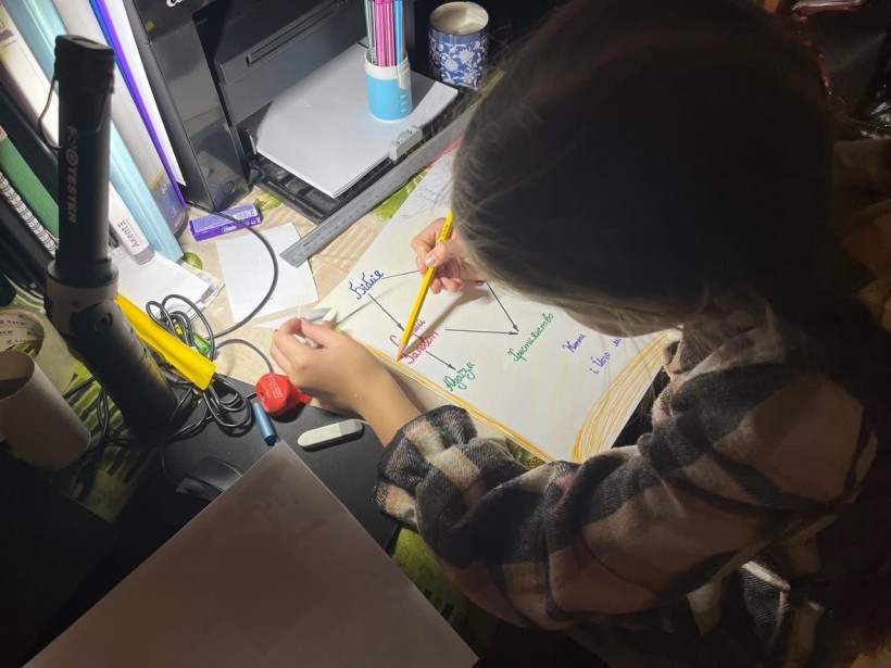 Заняття у Гранітненській сільській бібліотеці Мирненської СВА