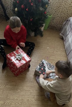 Новорічне диво для дітей Мирненської громади