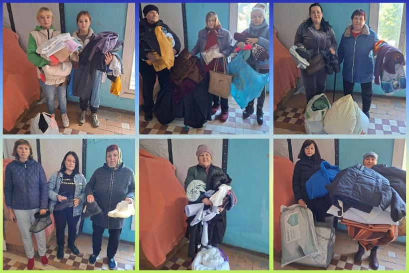 Допомога з турботою від «Мирного серця Донеччини»