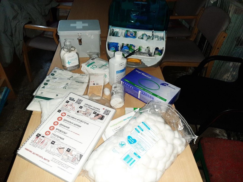 Практичне заняття з першої домедичної допомоги