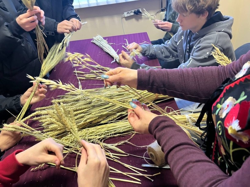 Майстер-клас "Різдвяний дідух"