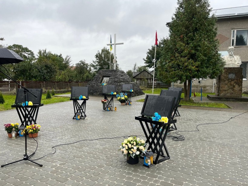 Спільна молитва та освячення меморіальних дошок загиблим Героям