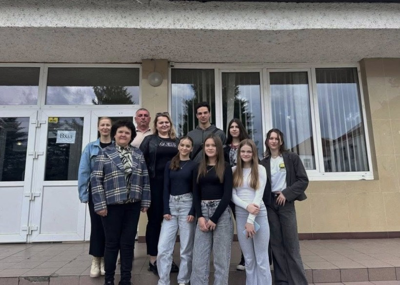 Молодь Мирненської громади продовжує знайомство з Великолучківською громадою на Закарпатті